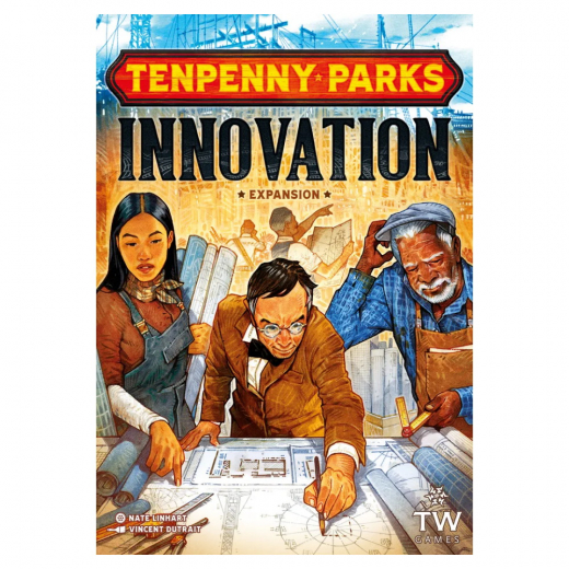 Tenpenny Parks: Innovation Expansion i gruppen SÄLLSKAPSSPEL / Expansioner hos Spelexperten (TWK3007)