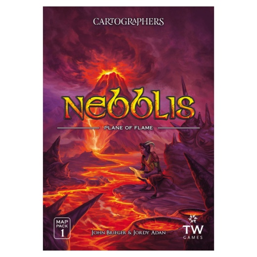 Cartographers: Nebblis - Plane of Flame (Exp.) i gruppen SÄLLSKAPSSPEL hos Spelexperten (TWK4062)