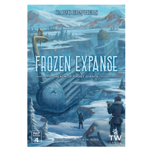 Cartographers: Frozen Expanse - Realm of Frost Giants (Exp.) i gruppen SÄLLSKAPSSPEL / Expansioner hos Spelexperten (TWK4066)