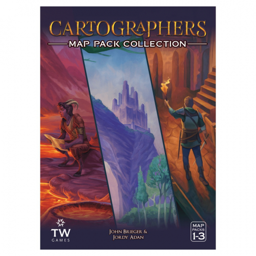 Cartographers: Map Pack Collection (Exp.) i gruppen SÄLLSKAPSSPEL / Expansioner hos Spelexperten (TWK4072)