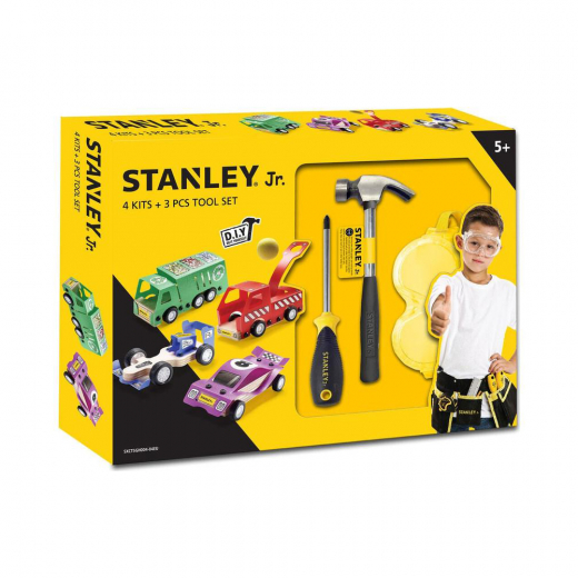 Stanley Jr DIY - Verktygsset och Fordonsmodeller i gruppen Nyheter hos Spelexperten (U001-K04-T03-SY)