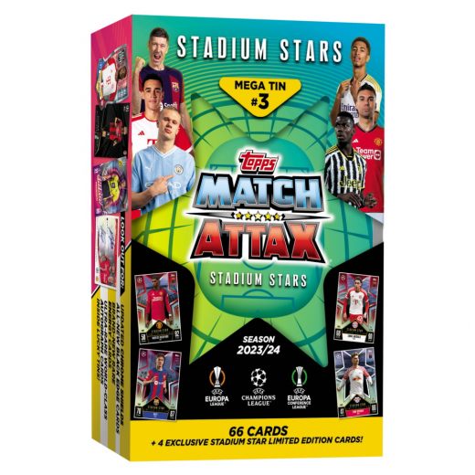 Match Attax TCG Stadium Stars 23/24 Mega Tin #3 i gruppen SÄLLSKAPSSPEL / Kortspel hos Spelexperten (UCLMA23-2306-3)