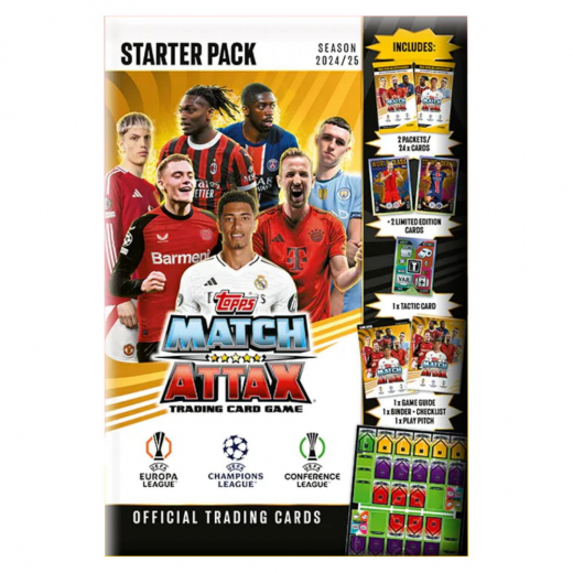 Match Attax TCG 24/25 Starter Pack i gruppen  hos Spelexperten (UCLMA24-02)