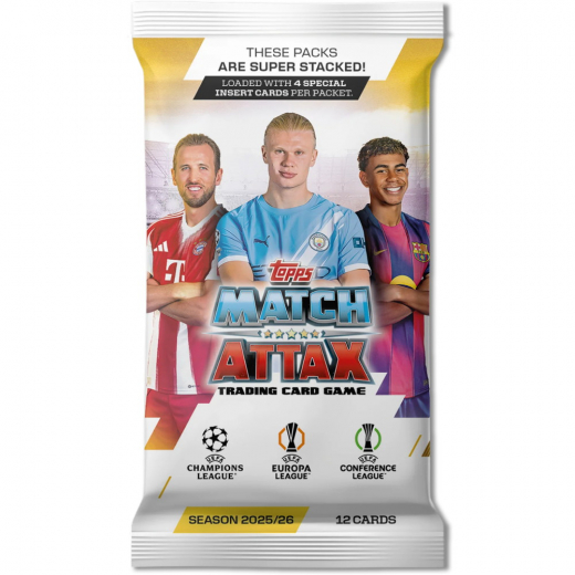 Topps Match Attax Champions League Booster 2025/26 i gruppen SÄLLSKAPSSPEL / Samarbetsspel hos Spelexperten (UCLMA25-01)