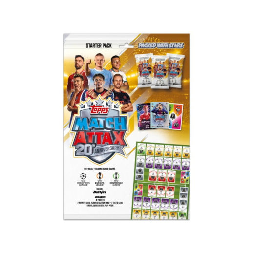 Topps Champions League Cards 2026/27 Starter Pack i gruppen LEKSAKER / Samlarprylar hos Spelexperten (UCLMA26-02)