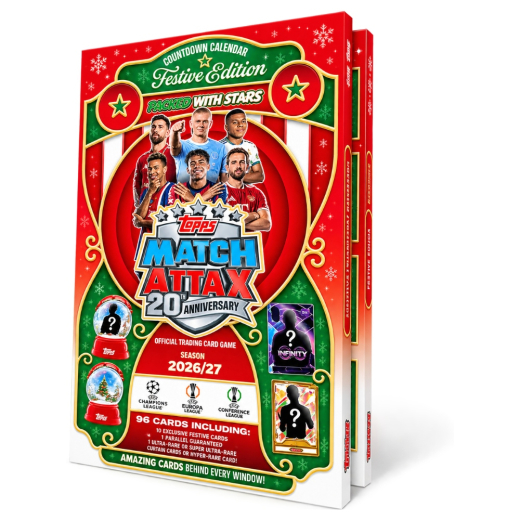 Topps Champions League 2026/27 Adventskalender i gruppen LEKSAKER / Adventskalendrar hos Spelexperten (UCLMA26-07)