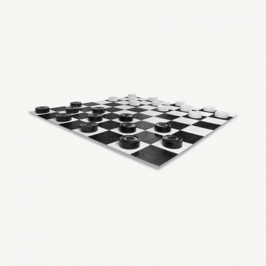 Uber Giant Draughts / Checkers - pjäser 25 cm i gruppen UTOMHUSSPEL / Övriga hos Spelexperten (UG352)