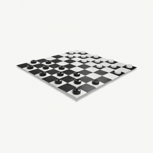 Uber Garden Draughts / Checkers - pjäser 10 cm i gruppen UTOMHUSSPEL / Övriga hos Spelexperten (UG362)