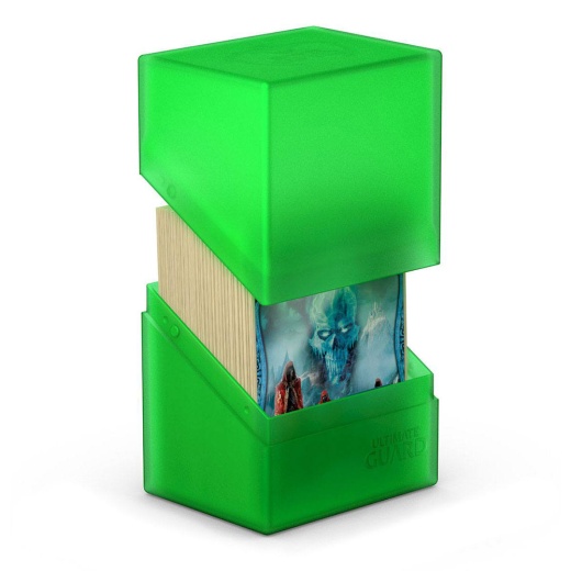 Ultimate Guard Boulder Deck Case 80+ Standard Size Emerald i gruppen SÄLLSKAPSSPEL / Tillbehör / Förvaring hos Spelexperten (UGD010686)