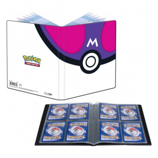 Pokémon TCG: Master Ball 4-Pocket Portfolio i gruppen SÄLLSKAPSSPEL / Tillbehör / Förvaring hos Spelexperten (ULT15669)