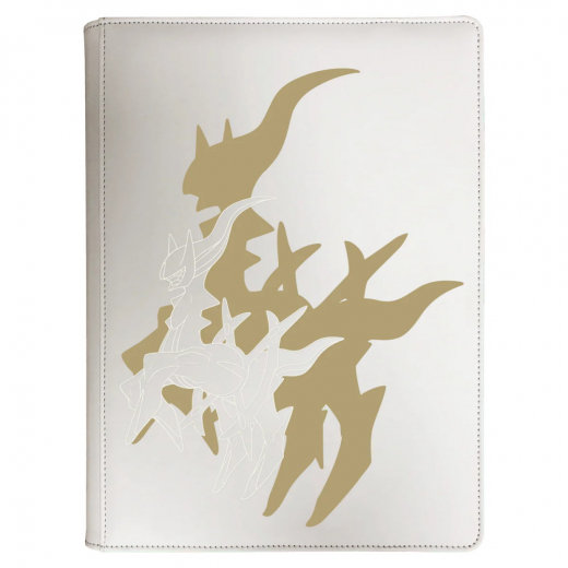 Pokémon TCG: 9-Pocket Zippered Pro Binder - Arceus, Elite Series i gruppen SÄLLSKAPSSPEL / Tillbehör / Förvaring hos Spelexperten (ULT15866)