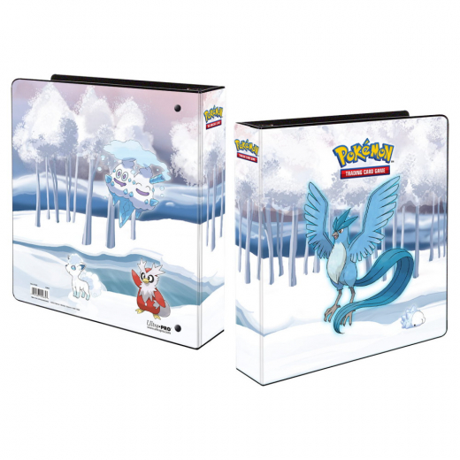 Pokémon TCG: Frosted Forest 3-Ring Pärm i gruppen SÄLLSKAPSSPEL / Tillbehör / Förvaring hos Spelexperten (ULT15985)