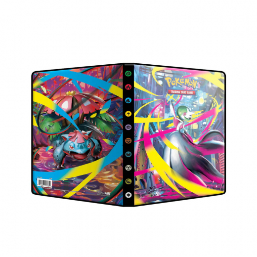 Pokémon TCG: 4-Pocket Portfolio Mega Evolution i gruppen SÄLLSKAPSSPEL / Tillbehör / Förvaring hos Spelexperten (ULT16085)