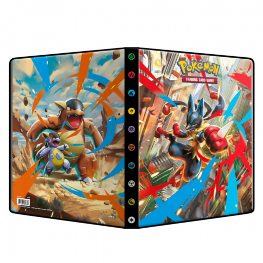 Pokémon TCG: 9-Pocket Portfolio - Mega Evolution i gruppen SÄLLSKAPSSPEL / Tillbehör / Förvaring hos Spelexperten (ULT16086)