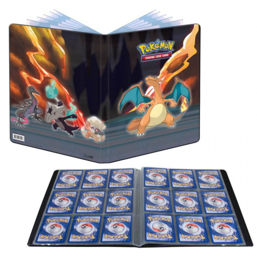 Pokémon TCG: Scorching Summit 9-Pocket Portfolio i gruppen SÄLLSKAPSSPEL / Tillbehör / Förvaring hos Spelexperten (ULT16129)