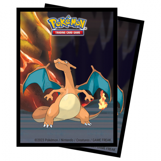 Pokémon TCG: Scorching Summit Deck Protector Sleeves i gruppen SÄLLSKAPSSPEL / Tillbehör / Sleeves hos Spelexperten (ULT16131)