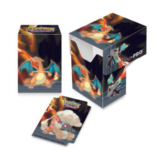 Pokémon TCG: Scorching Summit Full View Deck Box i gruppen SÄLLSKAPSSPEL / Tillbehör / Förvaring hos Spelexperten (ULT16132)