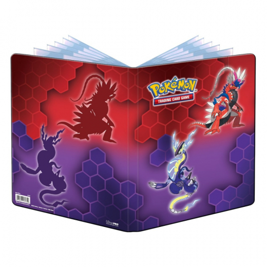 Pokémon TCG: Koraidon & Miraidon 9-Pocket Portfolio i gruppen SÄLLSKAPSSPEL / Tillbehör / Förvaring hos Spelexperten (ULT16184)