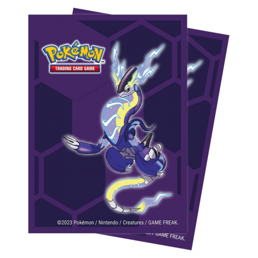 Pokémon TCG: Miraidon Deck Protector Sleeves i gruppen SÄLLSKAPSSPEL / Tillbehör / Sleeves hos Spelexperten (ULT16189)