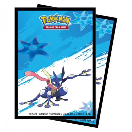 Pokémon TCG: Deck Protector Sleeves - Greninja i gruppen SÄLLSKAPSSPEL / Tillbehör / Sleeves hos Spelexperten (ULT16296)