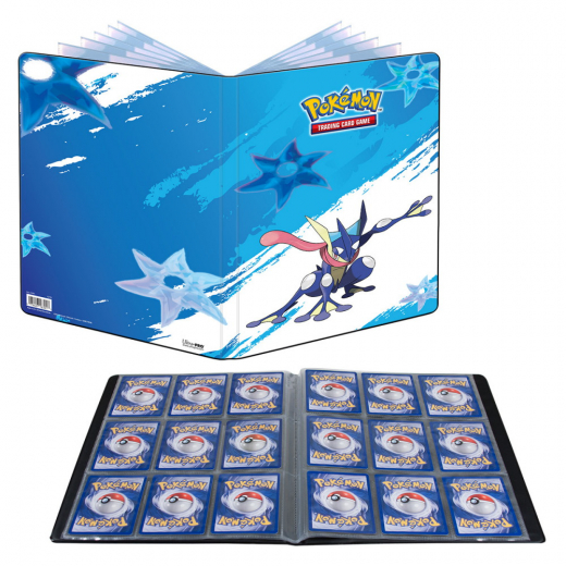 Pokémon TCG: 9-Pocket Portfolio - Greninja i gruppen SÄLLSKAPSSPEL / Tillbehör / Förvaring hos Spelexperten (ULT16301)