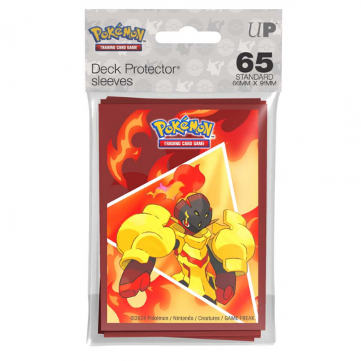 Pokémon TCG: Deck Protector Sleeves - Armarouge i gruppen SÄLLSKAPSSPEL / Pokémon hos Spelexperten (ULT16388)