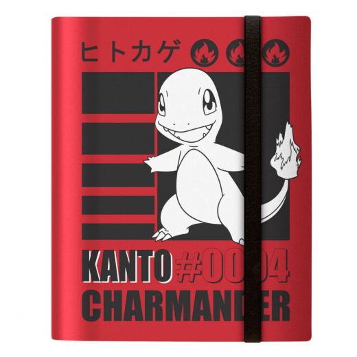 Pokémon TCG: 9-Pocket Pro Binder - Charmander i gruppen SÄLLSKAPSSPEL / Tillbehör / Förvaring hos Spelexperten (ULT16593)
