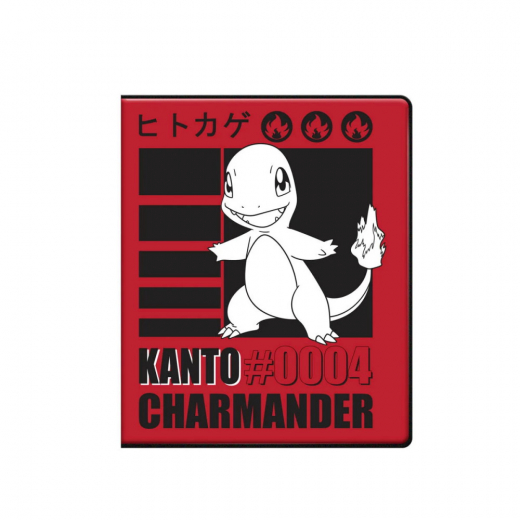Pokémon TCG: 4-Pocket Portfolio Charmander i gruppen SÄLLSKAPSSPEL / Tillbehör / Förvaring hos Spelexperten (ULT16595)