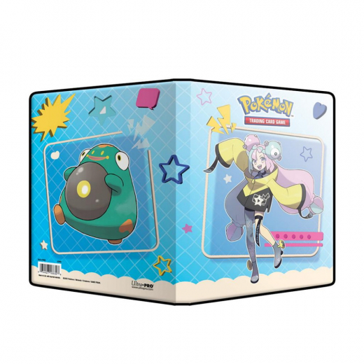 Pokémon TCG: 4-Pocket Portfolio Iono and Bellibolt i gruppen SÄLLSKAPSSPEL / Tillbehör / Förvaring hos Spelexperten (ULT16632)