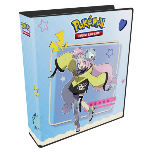 Pokémon TCG: 3-Ring Pärm - Iono and Bellibolt i gruppen SÄLLSKAPSSPEL / Tillbehör / Förvaring hos Spelexperten (ULT16634)