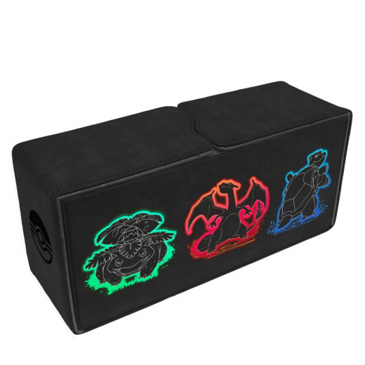 Pokémon TCG: Alcove Vault Deck Box - Neon Kanto i gruppen SÄLLSKAPSSPEL / Tillbehör / Förvaring hos Spelexperten (ULT16659)