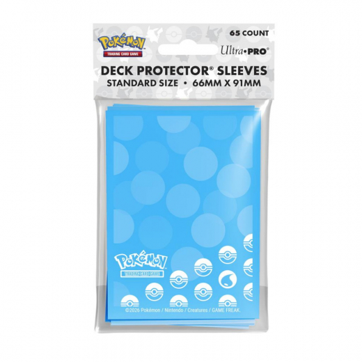 Pokémon TCG: Deck Protector Sleeves - Energy Water i gruppen SÄLLSKAPSSPEL / Tillbehör / Sleeves hos Spelexperten (ULT16744)