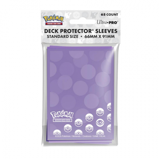 Pokémon TCG: Deck Protector Sleeves - Energy Psychic i gruppen SÄLLSKAPSSPEL / Tillbehör / Sleeves hos Spelexperten (ULT16746)