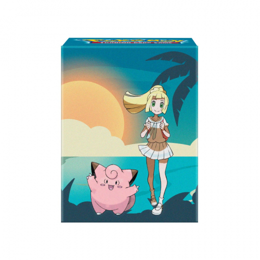 Pokémon TCG: 100+ Deck Box - Lillie and Clefairy i gruppen SÄLLSKAPSSPEL / Tillbehör / Förvaring hos Spelexperten (ULT16758)