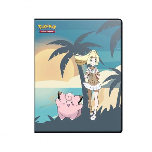 Pokémon TCG: 4-Pocket Portfolio - Lillie and Clefairy i gruppen SÄLLSKAPSSPEL / Tillbehör / Förvaring hos Spelexperten (ULT16761)