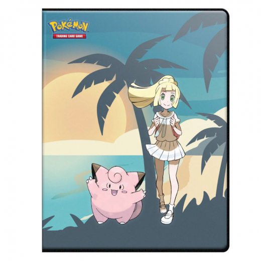 Pokémon TCG: 9-Pocket Portfolio - Lillie and Clefairy i gruppen SÄLLSKAPSSPEL / Tillbehör / Förvaring hos Spelexperten (ULT16762)