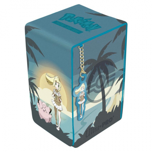 Pokémon TCG: Alcove Tower Deck Box - Lillie and Clefairy i gruppen SÄLLSKAPSSPEL / Tillbehör / Förvaring hos Spelexperten (ULT16764)