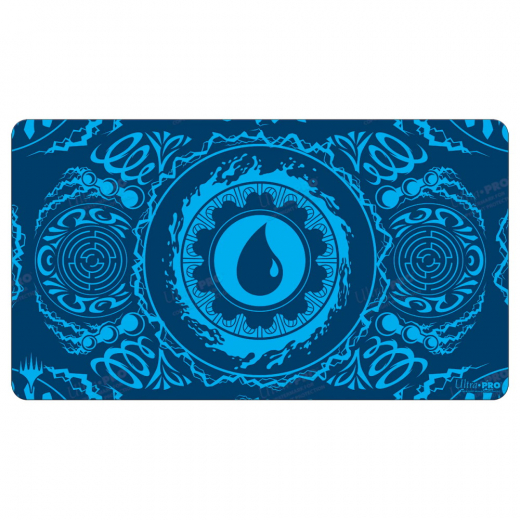 Magic: The Gathering - Playmat - Mana 7 Island i gruppen SÄLLSKAPSSPEL / Tillbehör / Övriga hos Spelexperten (ULT19232)