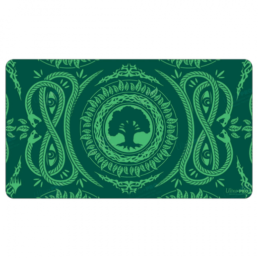 Magic: The Gathering - Playmat - Mana 7 Forest i gruppen SÄLLSKAPSSPEL / Tillbehör / Övriga hos Spelexperten (ULT19235)
