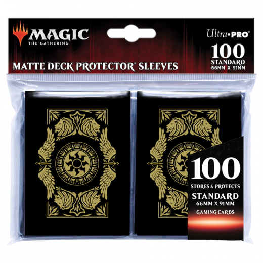 Magic Deck Protector Sleeves 64 x 89 mm - Mana 7 Plains i gruppen SÄLLSKAPSSPEL / Tillbehör / Sleeves hos Spelexperten (ULT19243)