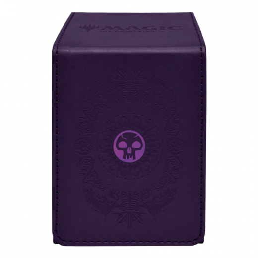 Magic: The Gathering - Alcove Flip Deck Box - Mana 7 Swamp i gruppen SÄLLSKAPSSPEL / Tillbehör / Förvaring hos Spelexperten (ULT19257)