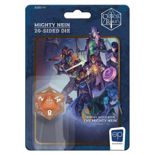 Critical Role: Mighty Nein 20-Sided Die i gruppen SÄLLSKAPSSPEL / Tillbehör / Tärningar & tillbehör hos Spelexperten (USAACL139516)