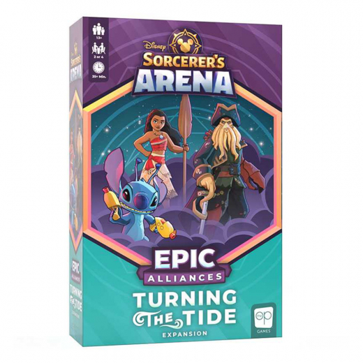 Disney Sorcerer's Arena: Epic Alliances - Turning the Tide (Exp.) i gruppen SÄLLSKAPSSPEL / Expansioner hos Spelexperten (USAHB004781)