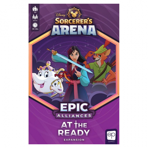 Disney Sorcerer's Arena: Epic Alliances - At the Ready (Exp.) i gruppen SÄLLSKAPSSPEL hos Spelexperten (USAHB004814)