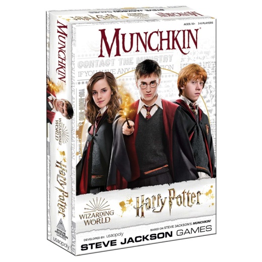 Munchkin Harry Potter i gruppen SÄLLSKAPSSPEL hos Spelexperten (USAMU010430)