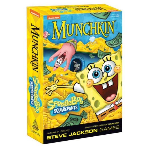 Munchkin SpongeBob SquarePants i gruppen SÄLLSKAPSSPEL / Kortspel hos Spelexperten (USAMU096712)