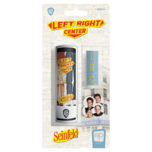 Left Right Center Seinfeld i gruppen SÄLLSKAPSSPEL / Familjespel hos Spelexperten (USLR010262)
