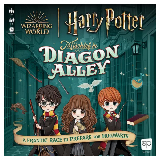 Harry Potter: Mischief in Diagon Alley i gruppen SÄLLSKAPSSPEL / Familjespel hos Spelexperten (USO6341)
