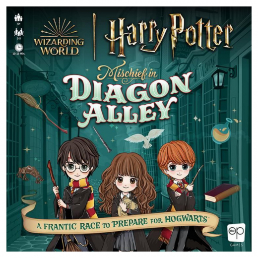 Harry Potter: Mischief in Diagon Alley i gruppen SÄLLSKAPSSPEL / Barnspel hos Spelexperten (USO6341)