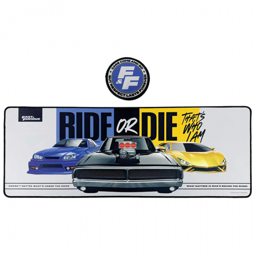 Fast & Furious ‘Ride or Die’ Desk Pad and Coaster Set i gruppen LEKSAKER / Samlarprylar hos Spelexperten (UV-FF02)